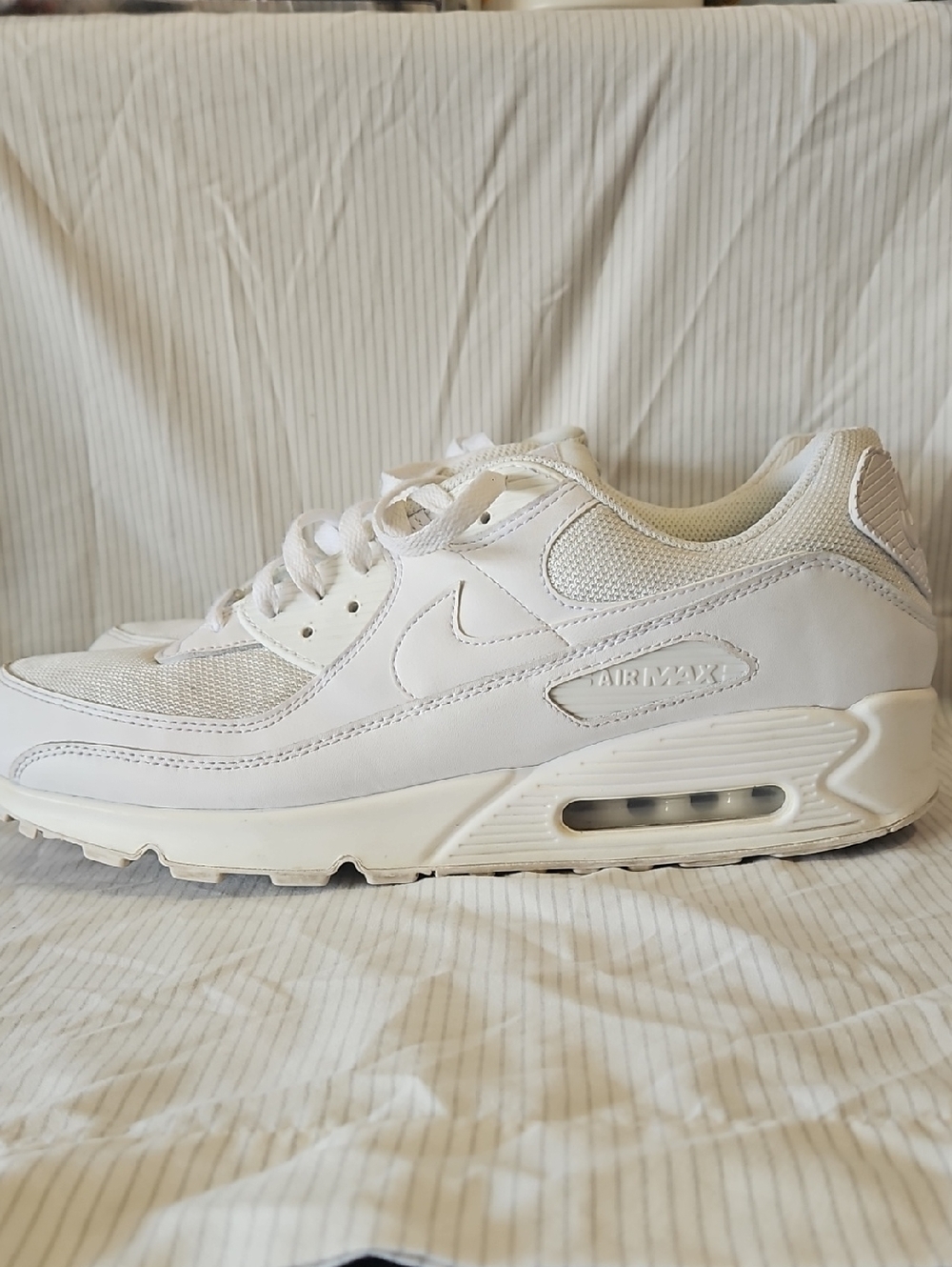 Nike White Air Max Low-Top Sneakers